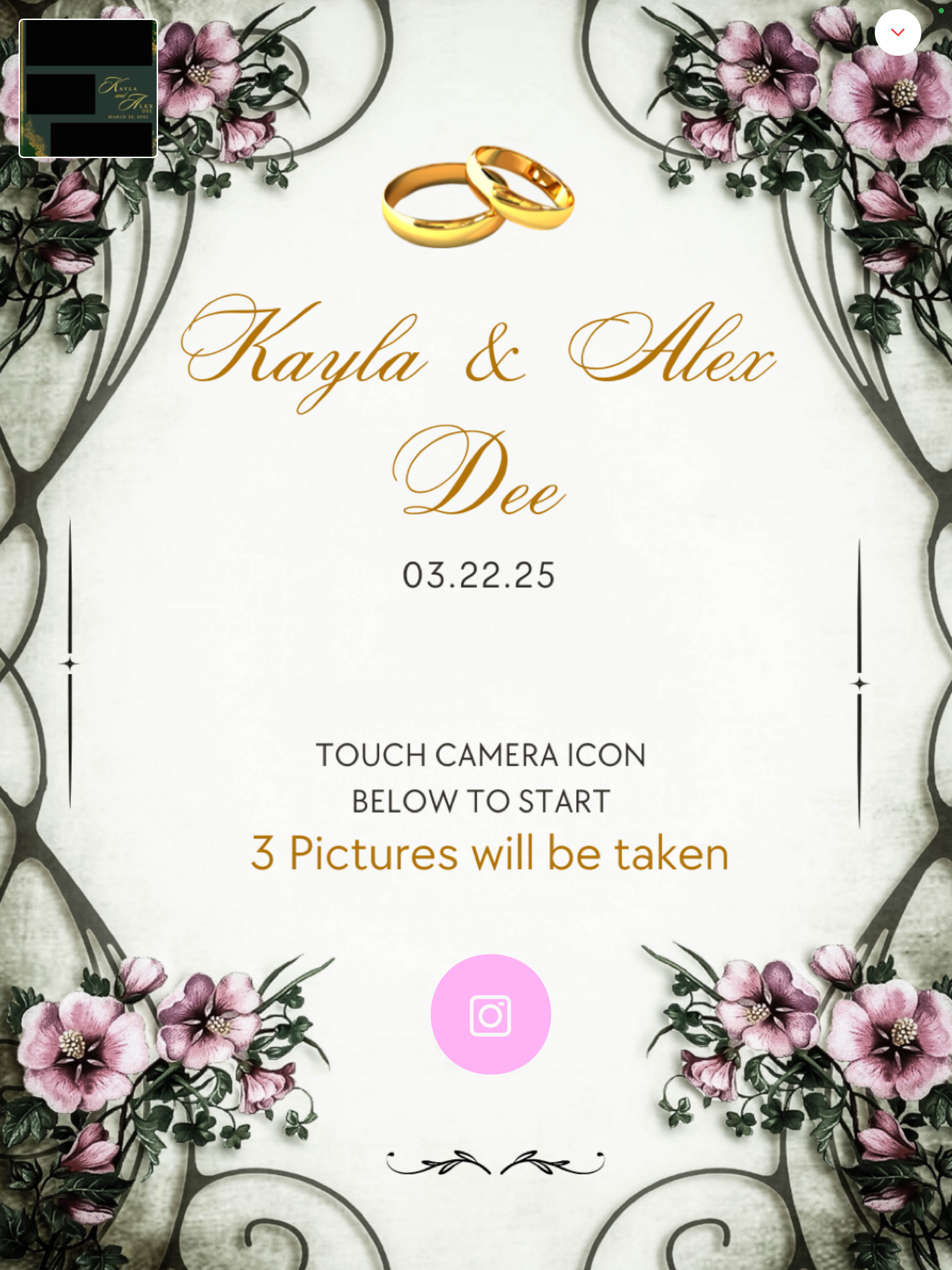 Photo Booth Setup